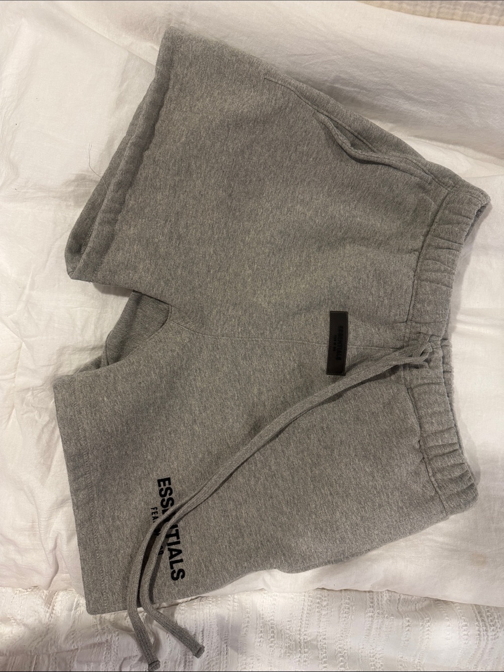 Fear of God Grey Athletic Sweatshorts with Drawstring